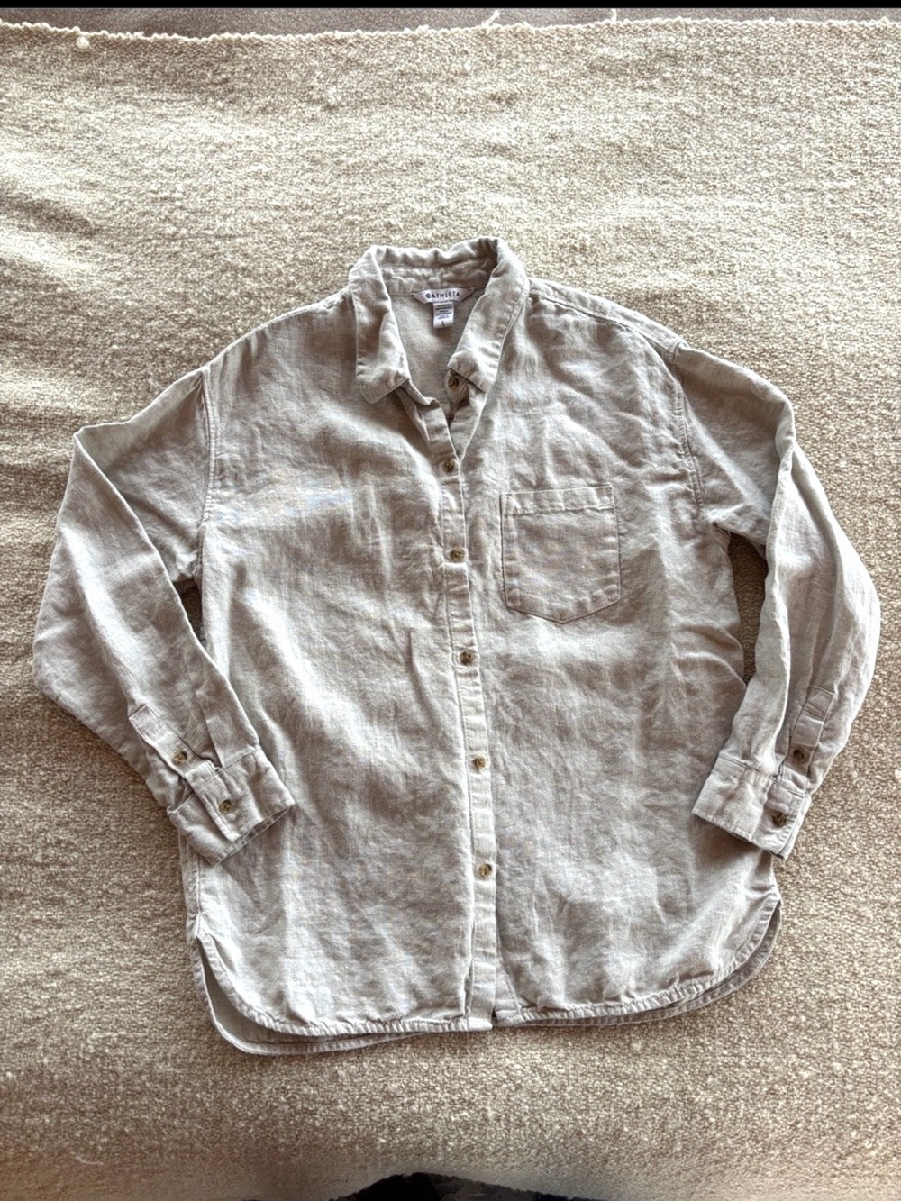 Heavyweight Linen Button Down